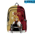 thumbnail image 5 of Cross-border New Anime Demon Slayer Color Print Travel Outing Student Classroom School Bag Shoulder Travel Backpack, 5 of 5