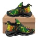 thumbnail image 1 of Zapatillas deportivas informales con estampado afroamericano Juneteenth 1865 para mujer y hombre, cómodas, antideslizantes, con cordones para deportes al aire libre, para verano, 1 of 6