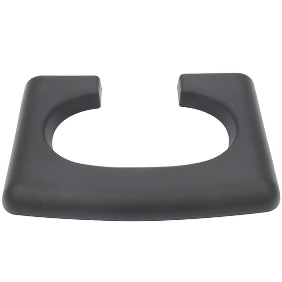 cciyu Custom Install Parts Center Console Cupholder Dark Grey Replacement Pad fit for 2004-2014 for Ford For F-150