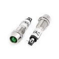thumbnail image 2 of 5Pcs  22V Green  Metal Indicator Pilot Dash Light Signal Lamp, 2 of 2