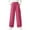 Hot Pink, variant on Fancifize Boys Girls School Uniform Sweatpants Comfy Elastic Waist Straight Leg Trousers Lightweight Joggers Athletic Clothes for Kids with Pocket