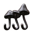 thumbnail image 1 of Estilo pastoral gancho de pared múltiple ganchos triples triple adorno antiguo soporte de garaje decorativo colgador de pared de pared, 1 of 9