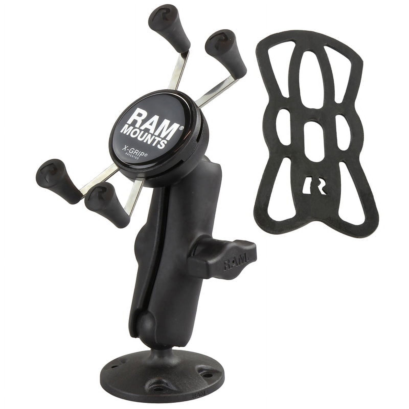 RAM Mounts X-Grip® High-Strength Composite Phone Mount with Drill-Down Base - image 5 of 5