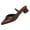 Brown, variant on Women Low Heel Sandals Bow Detail Point Toe Sandals for Solid Color