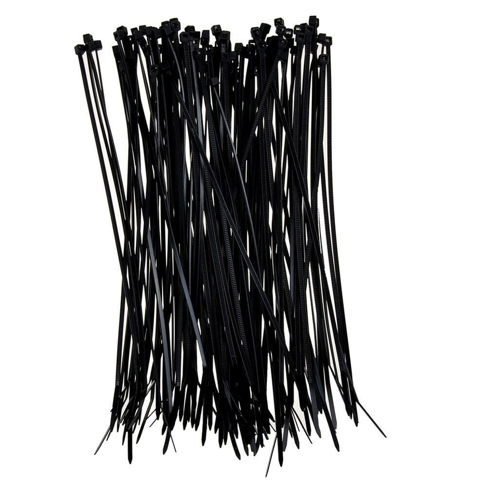 1000x Small Zip Ties Black Nylon 4' Cable Fasteners Locking Plastic Cord Wire