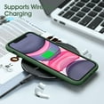 thumbnail image 6 of Liquid Silicone Case for iPhone 11 (6.1''), [Scratch-Resistant, Anti-Fingerprint, Shockproof] Protective Slim Fit Phone Case, 4-Layer Cover with Microfiber Lining, Silky-Soft Touch, Green, 6 of 14