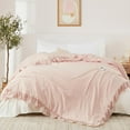thumbnail image 2 of Heated Comforter Blanket Queen Size with Wireless LCD Controller, Fast Heating Electric Quilt, 6 Heat Levels & 10H Time Settings, Pink Queen 90" x 90", 2 of 8