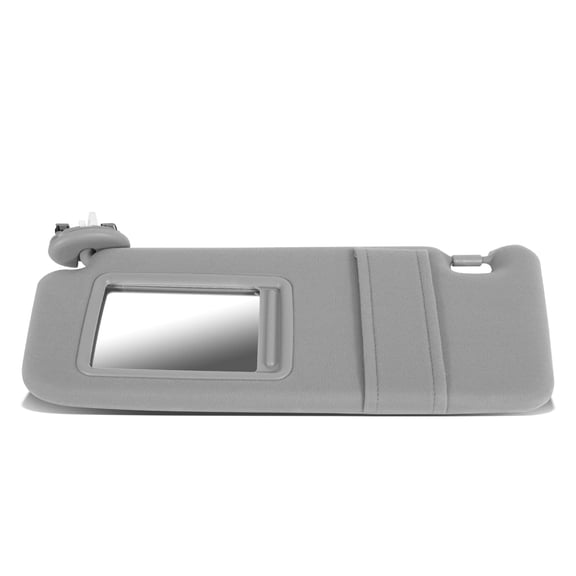 DNA Motoring Factory Style Gray Sun Visor Sunshade for 2007-2011 Toyota Camry