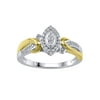1/6 Carat T.W. Diamond Sterling Silver Promise Ring