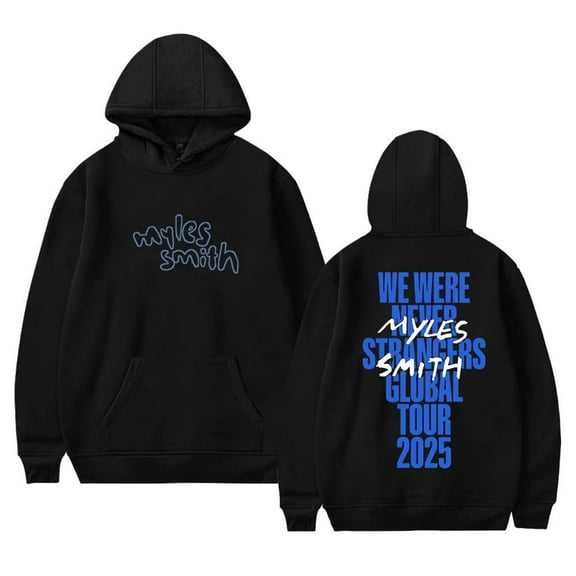 Myles Smith We were Never Strangers World Tour Merch Hoodies Women Men Long Sleeve Sweatshirt Clothes
