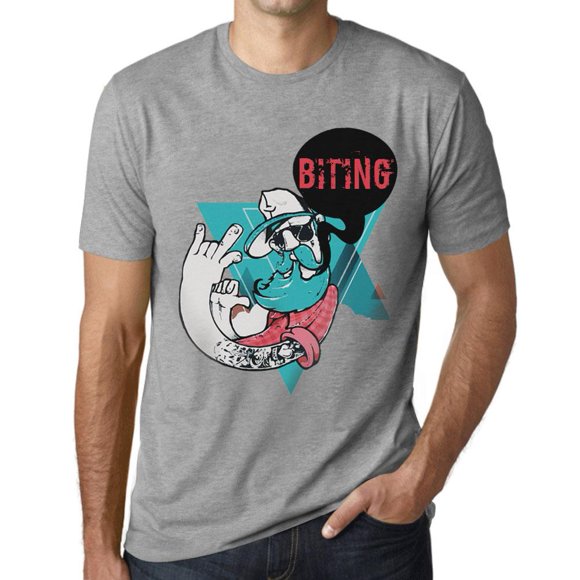 T-Shirt Graphique pour Hommes Funky Grampa Mordant Éco-Responsable Édition Limitée Tee-Shirt Manches Courtes Vintage Cadeau d'Anniversaire Original