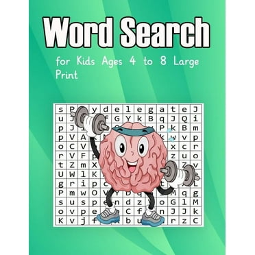 Large Print Word Search: Easy Senior Words Finder Puzzle Find Book Big Large Print Word Search: Easy Senior Words Finder Puzzle Find Book Big