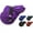 Purple, variant on Majestic Ally Nylon Waterproof Fleece Lined Ride On English Saddle Cover-Multiple Color