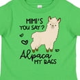 thumbnail image 4 of Inktastic Mimi's You Say Alpaca My Bags Boys or Girls Toddler T-Shirt, 4 of 5