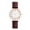 Brown, variant on Women's Elastic Strap Watches: Large Face Arabic Numerals Analog Quartz Wrist Watches for Women Easy Reader Stretch Band Waterproof Ladies Wratch