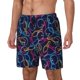 thumbnail image 1 of Fotbe Multicolor Bowling Traje de Baño para Hombre – Shorts de Natación de Secado Rápido con Forro y Bolsillos-Large, 1 of 6