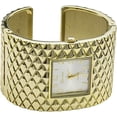 thumbnail image 5 of Blekon Collections Analog Quartz Womens Wide Cross Patterned Bangle Watch, 5 of 5