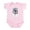 Petal Pink, variant on CafePress - IWI SKY HIGH Body Suit - Baby Light Bodysuit, Size Newborn - 24 Months