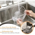 thumbnail image 7 of Atefa Round Cooking Rack, 3 Pcs Stainless Steel Baking Cooling Steaming Grilling Rack, Fits Air Fryer/Stockpot/Pressure Cooker/Round Cake Pan, Oven & Dishwasher Safe (7.5 + 9 + 10.5 Inch), 7 of 7