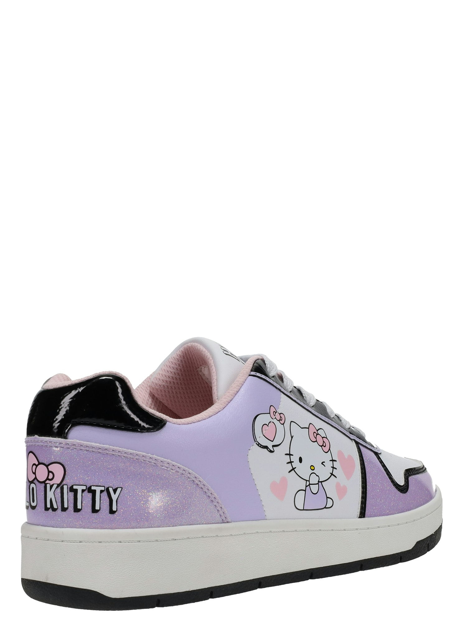 Hello Kitty & Friends Women's Black Casual Court Sneakers