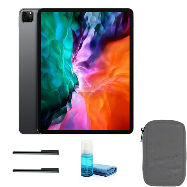 Apple iPad Pro 11 Inch (WiFi + Cellular, 128GB,Space Gray) with Gray