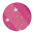 thumbnail image 4 of Acheng Round Tablecloth - The Dazzling Stars and Dreamy Night Sky - Multiple Sizes - Machine Washable 42-46, 4 of 8