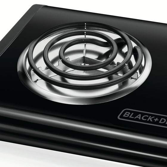Black Decker Double Burner Portable Buffet Range Db1002b Black Decker Double Burner Portable Buffet Range Db1002b