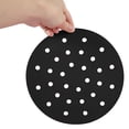 thumbnail image 2 of 1 Pce Doublure Réutilisable pour Friteuse Tapis Rond Antiadhésif en Silicone pour Friteuse, 2 of 3