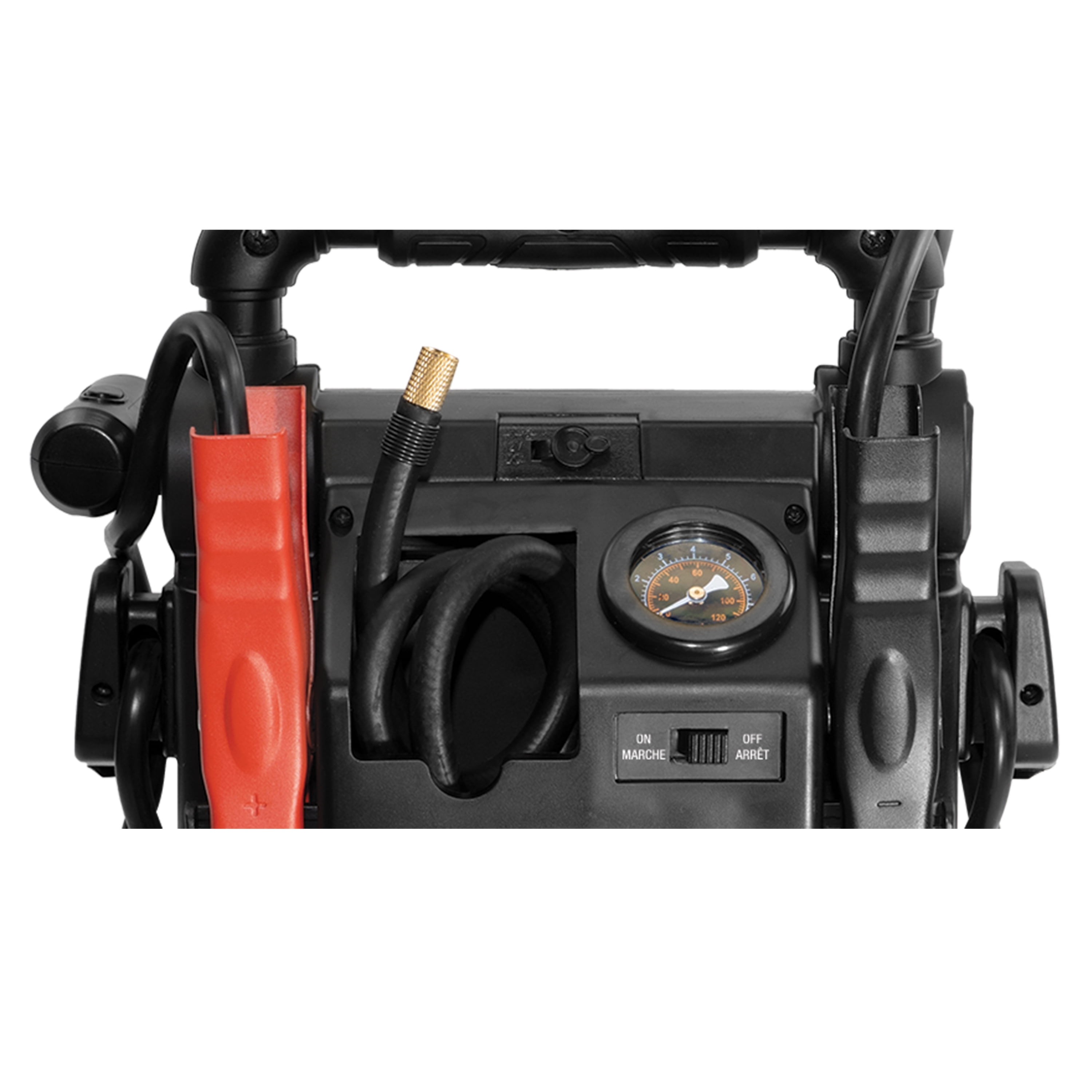 EverStart 1000 ampères de pointe avec triple ports USB-A (3.1A) et compresseur 120 PSI