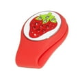 thumbnail image 4 of Clip de Chapeau de Golf avec Marqueur de Balle de Golf Bling Fruit, Se Fixe Facilement au Rouge, 4 of 8