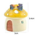 thumbnail image 5 of AYYUFE Miniature Garden Ornament Waterproof Popular 3 Sizes Cute Mushroom Gardening Props for Home Decor, 5 of 8