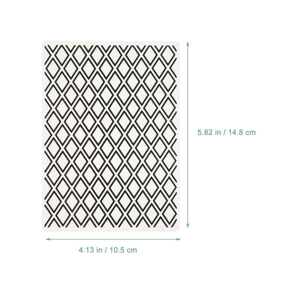 Diamond Press Embossing Folders