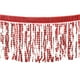 thumbnail image 1 of Uxcell 10 Yardas Fleco de Lentejuelas de 6.3 Pulgadas de Ancho para Costura de Manualidades, Rojo, 1 of 6