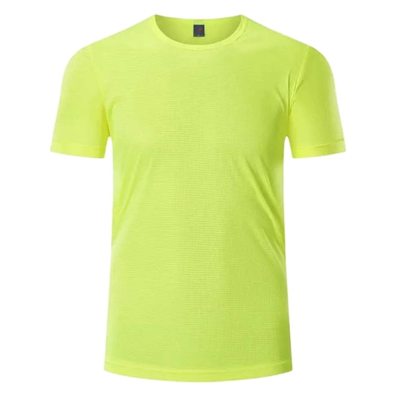 LIIPEE Boys Girls T-Shirt Solid Color Short Sleeve Round Neck Tshirt Tops Girl Comfort Indoor Outdoor Wear Tee,Light Green,3-4 Years
