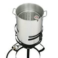 SamyoHome 30qt Turkey Fryer Pot Aluminum Turkey Fryer Boil Propane