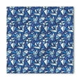 thumbnail image 1 of Blue Bandana, Geometrical Abstract Ice, Unisex Head and Neck Tie, by Ambesonne, 1 of 2