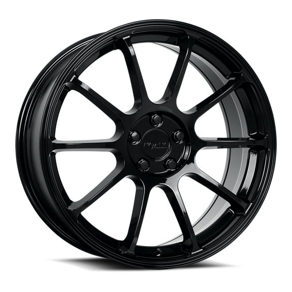 KATANA RACING KR07 17X7.5 5X114.3  40mm Glossy Black Alloy Wheel Rim 17" Inch
