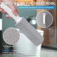 thumbnail image 5 of 4 Pack Pumice Cleaning Stone with Handle Toilet Bowl Cleaner Hard Water Ring Remover for Bath, Pool, Kitchen, Household Cleaning, 5 of 7