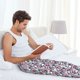 thumbnail image 5 of Balery Baby Cow Pantalones de pijama para hombre, pijama ultraligero, pantalón de descanso-Large, 5 of 6