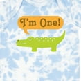 thumbnail image 4 of Inktastic 1st Birthday Alligator Jungle Boys or Girls Baby Bodysuit, 4 of 5