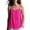 Hot Pink, variant on Plus Size Tank Tops For Women Summer Chain Straps Camis Shirts Sleeveless Loose Fitted Ruffle Hem Cute Shirts Lightweight Beach Vacation Blouses