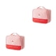 thumbnail image 2 of Naiovety Kit de emergencia bolsa titular al aire libre vacío impermeable Oxford tela organizador de almacenamiento senderismo viaje escalada Rosa 2piezas, 2 of 6