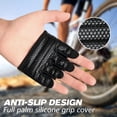 thumbnail image 4 of Guantes de entrenamiento RYMNT Minimal para microlevantamiento de pesas, negros, 4 of 8