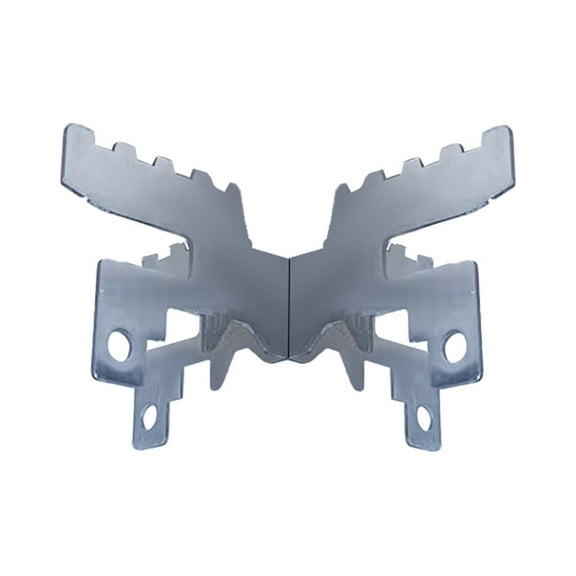 Jesscasday Stainless Steels Alcohols Stove Bracket Outdoor Camping Alcohols Cooker Holder Detachable Crosses Stand for Hiking