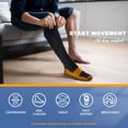 thumbnail image 6 of 6 Pairs Medical Sport Compression Socks - 15-20mmhg Graduated Knee-High Support for Men & Women, Ideal for Soccer, Running, and Nurses, 6 of 7