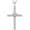 04-diamond-Apr, variant on Cross Necklace 925 Sterling Silver Religious Pendant for Women Heart Shaped Created Ruby July Birthstone Jewelry Gifts