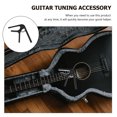 thumbnail image 2 of Miangastore Guitar Capo Black Plastic Steel 1Pack Avoid Interference Adjustment, 2 of 9