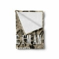thumbnail image 2 of Engineering Soft Flannel Fleece Throw Blanket, Trust Me Im an Engineer Typography Funny Job Themed Saying on Wheels, Cozy Plush for Indoor and Outdoor Use, 50" x 70", Pale Sepia White, by Ambesonne, 2 of 6