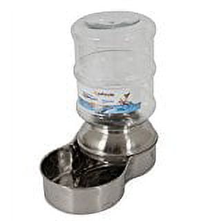 Metal dog water dispenser discount