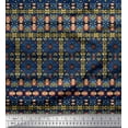 thumbnail image 1 of Soimoi Cotton Voile Fabric Aztec Southwestern Printed Craft Fabric by the Yard 56 Inch Wide, 1 of 1